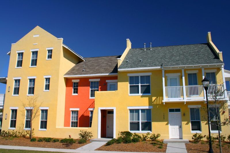 Colorful Homes.